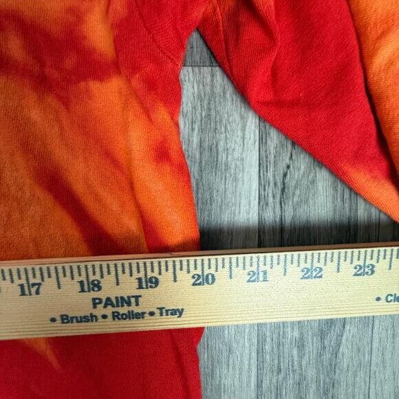 Dan Gibbons Turkey Trot Tie Dye Long Sleeve Shirt Large Alstyle #30 Hockey Tee - Picture 6 of 9